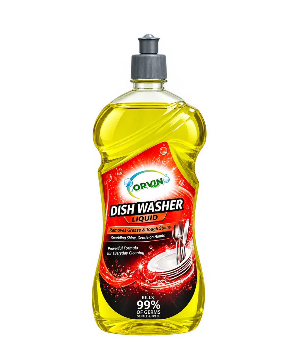Orvin Dish Washer Gel - Lemon
